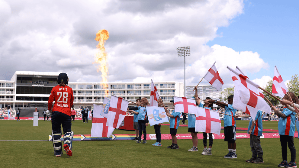 International cricket in Hampshire