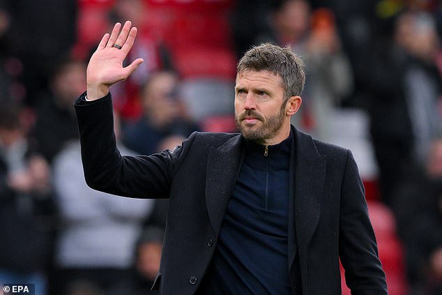 Michael Carrick will stay as Man United boss for now after appearing to be on the brink