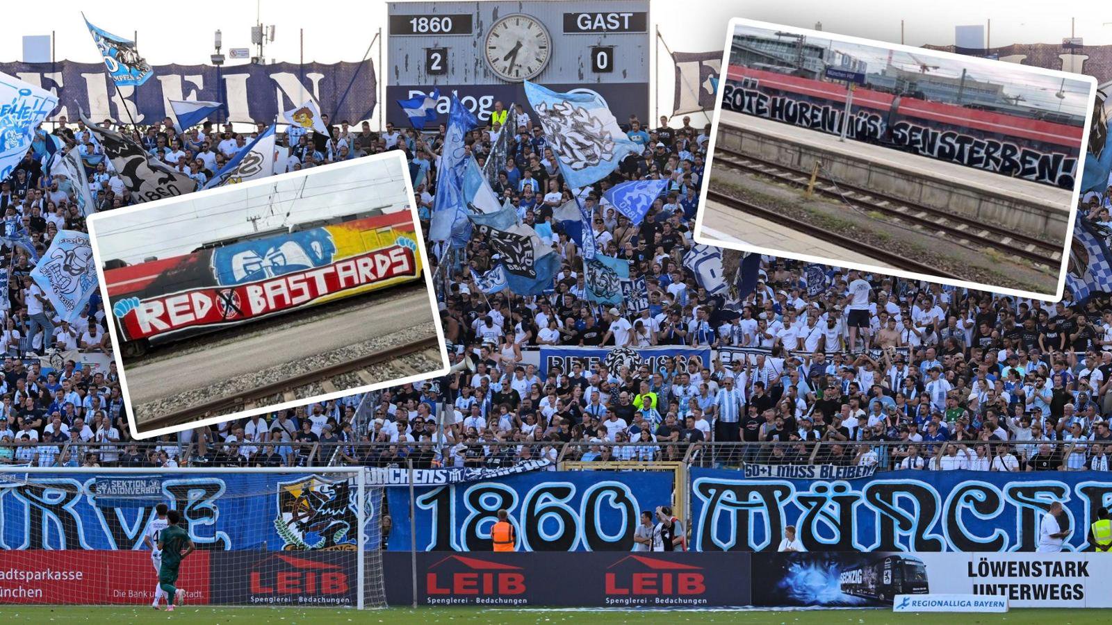 1860 München - Bayern München - Graffitis - Screenshot 2026