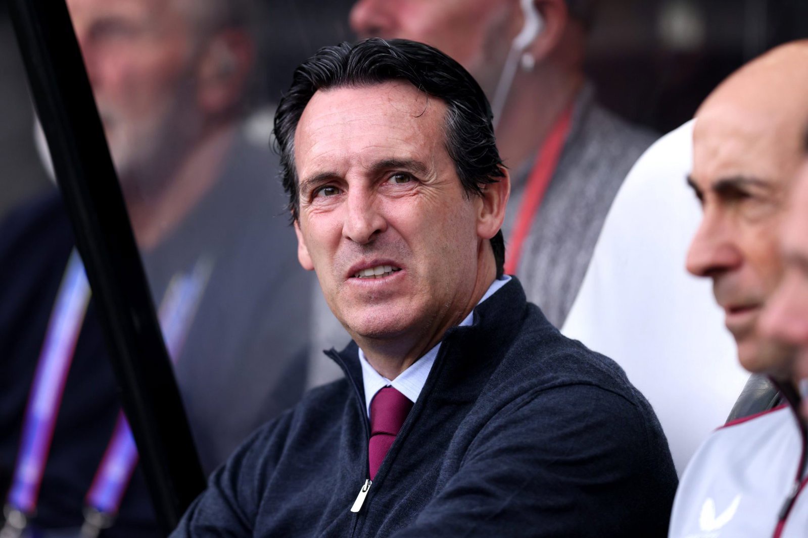 Unai Emery disappointed in Villa's second half collapse.
