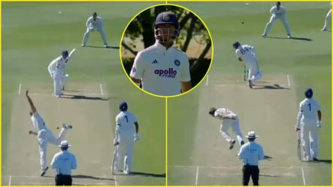 Simon Keene की Deadly Short Ball पर आउट हुए Yashasvi Jaiswal, देखें विकेट का VIDEO