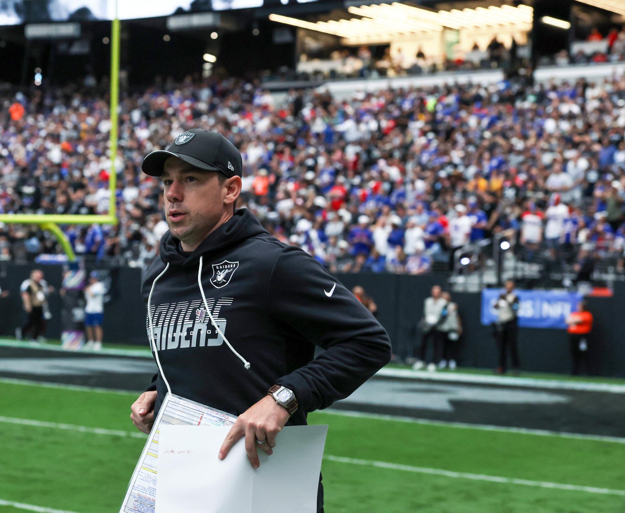 Raiders coach Klint Kubiak