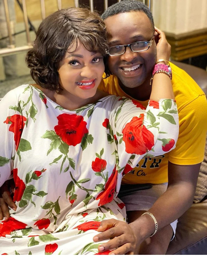 See Funny photos of Femi Adebayo with Toyin Abraham, Mide Martins, Funke Akindele and other actors