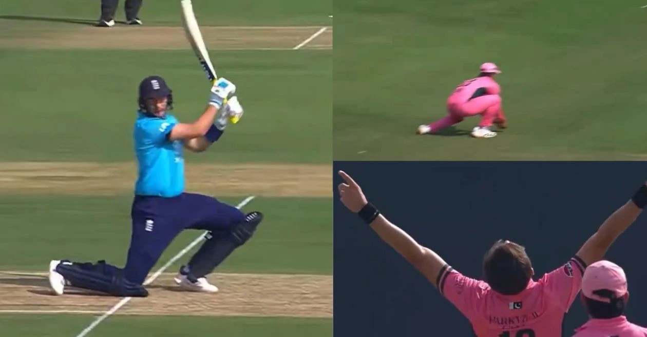 WATCH: Saim Ayub takes stunning low catch to dismiss Joe Root in PAK vs ENG ODI Tri-Series clash