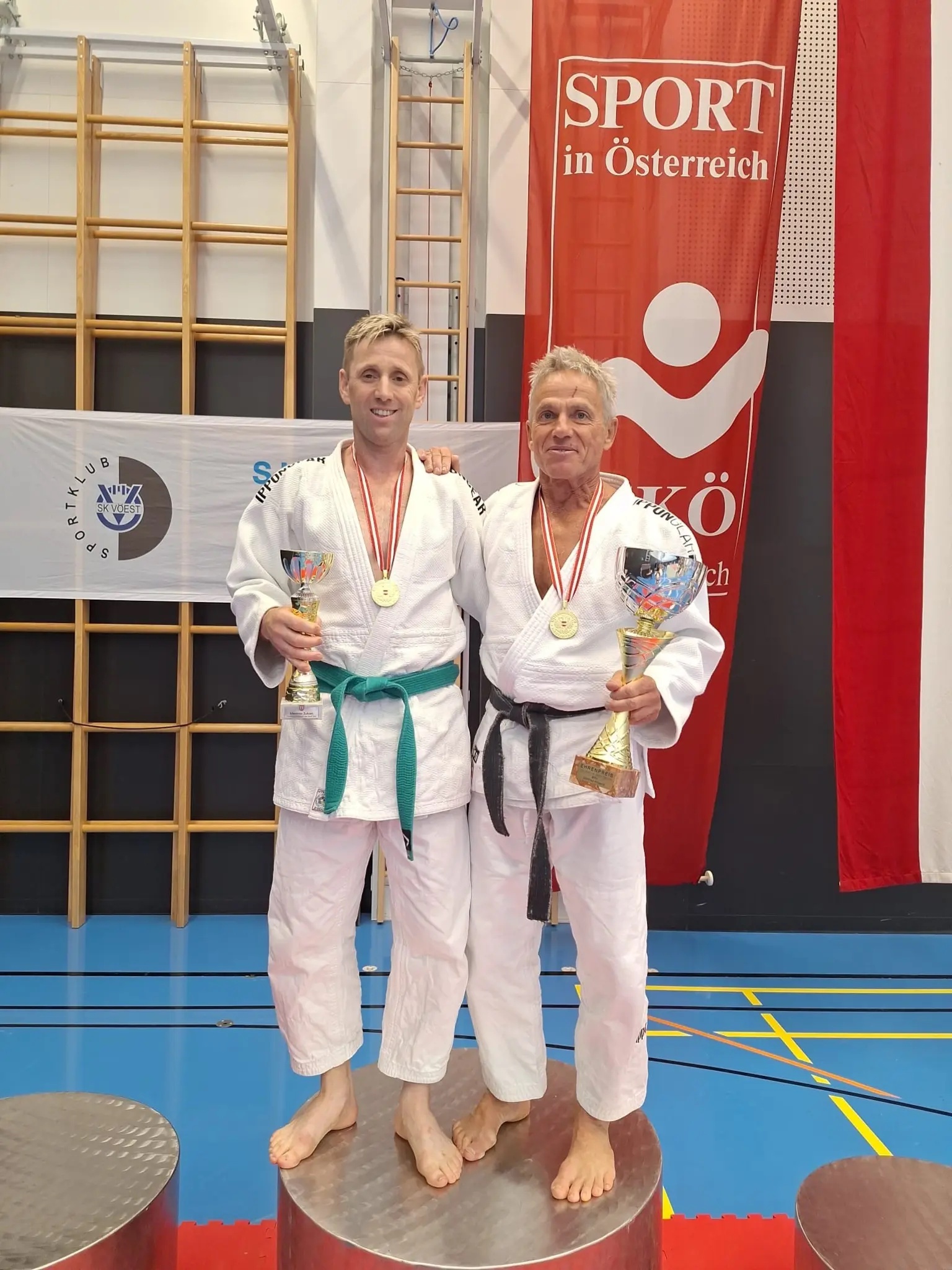 Christian Winkler and Hermann Schmölzer Win Judo National Titles
