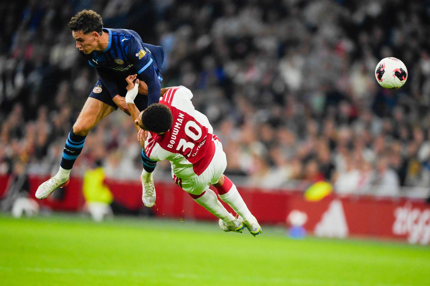 Ajax Defender Aaron Bouwman Discusses Collision With Ruben van Bommel