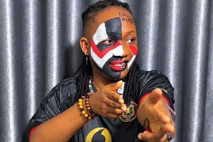 Miracle Ebubechi Michael, affectionately known as Mimi or Anoda Mirakle, has told South African football fans that should her team, Orlando Pirates lose their much-anticipated Soweto derby this weekend, she is prepared to walk all the way to Nigeria.
