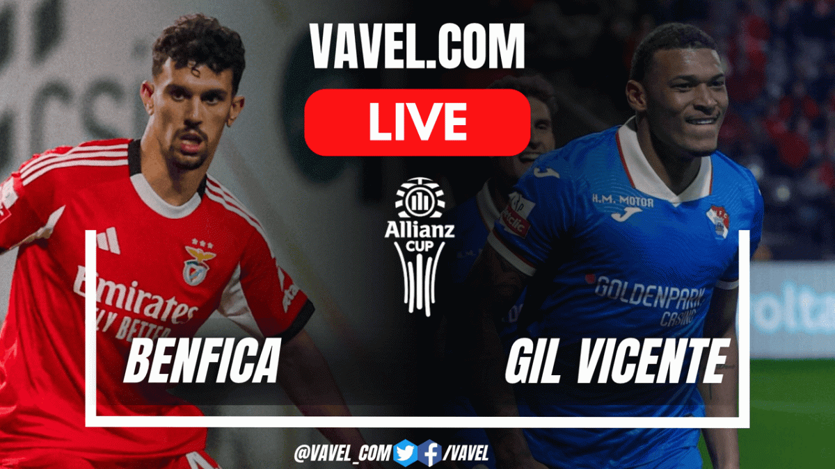 Goals and Highlights for Benfica 4-1 Gil Vicente in Taça da Liga Match