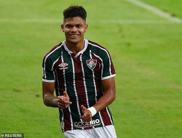 Evanilson moved more than 1,600 miles from his home city of Fortaleza to join the Fluminense academy in Rio de Janeiro