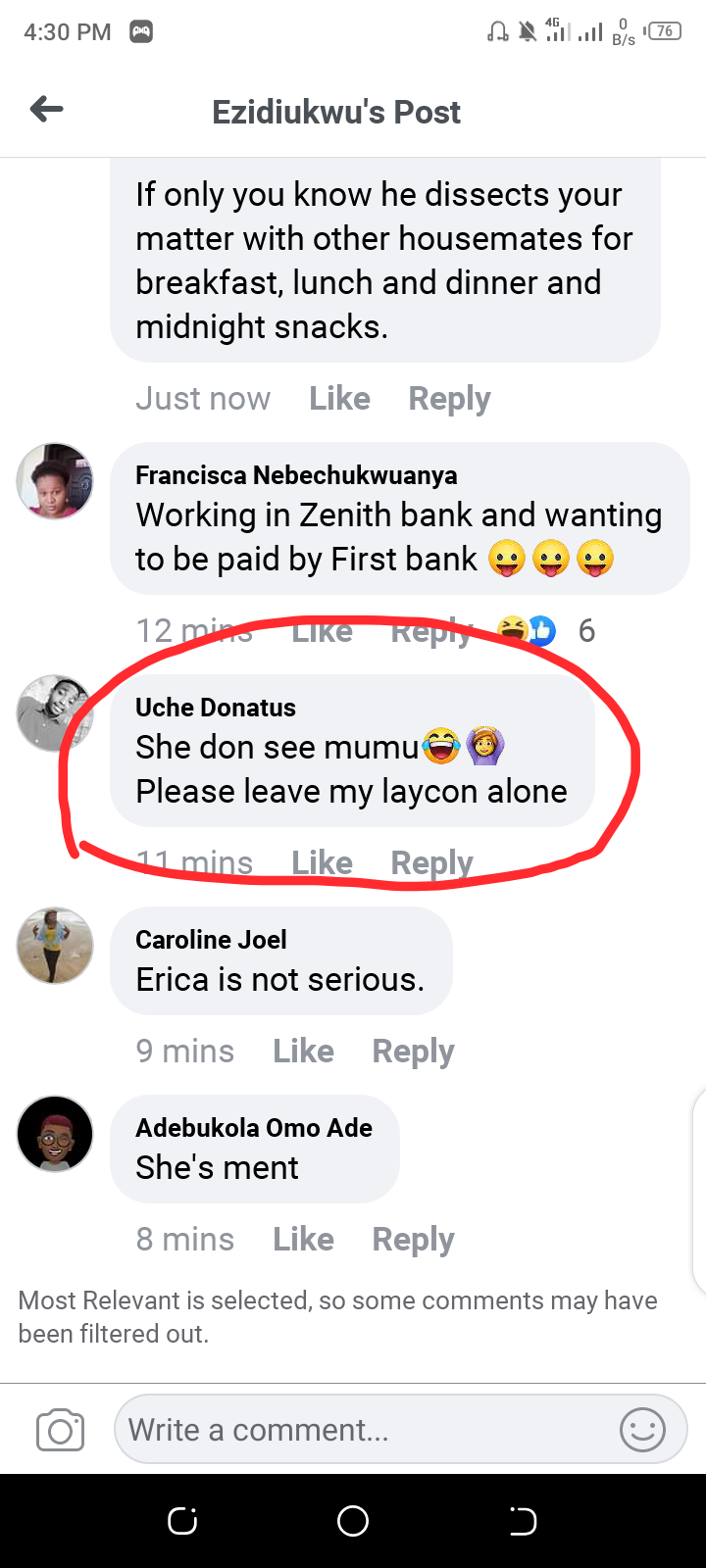 BBNaija 2020: Nigerians React After Erica Told Neo She Will Not Beg Laycon