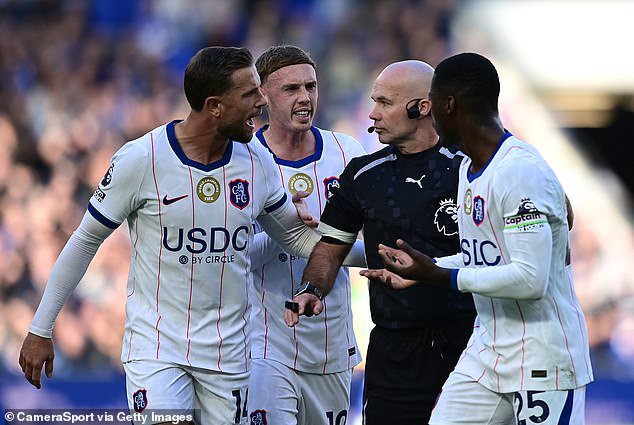 It has been observed internally at Chelsea that Henderson carries more weight with referees and team-mates