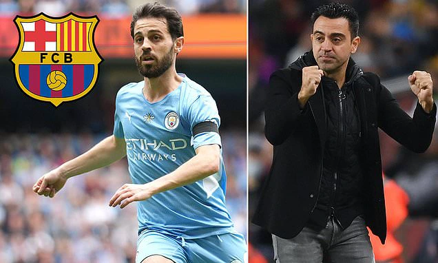 Man City's Bernardo Silva 'has given Jorge Mendes the green light to  negotiate a move to Barcelona' | Daily Mail Online