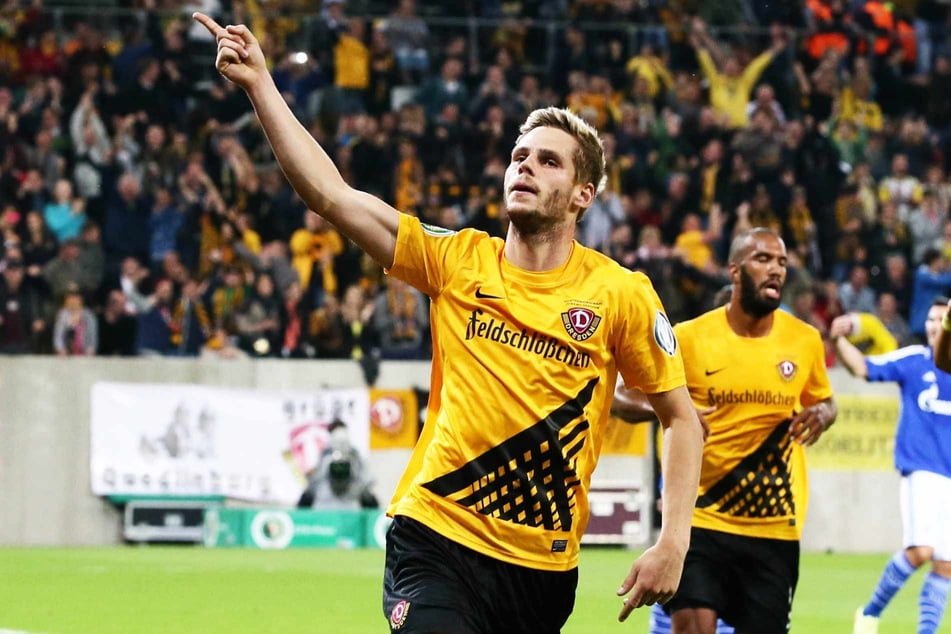 Justin Eilers brachte die SGD damals gegen S04 in Front.