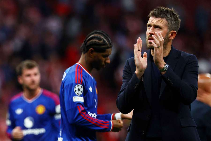 Man Utd boss Michael Carrick is under pressure