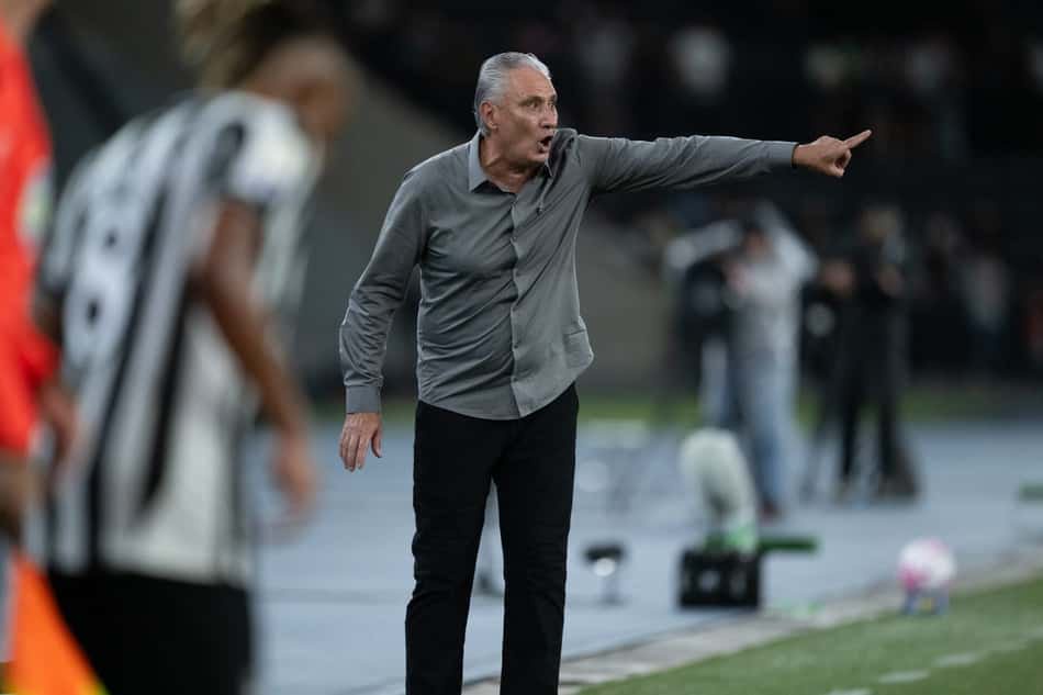 Tite, técnico do Botafogo