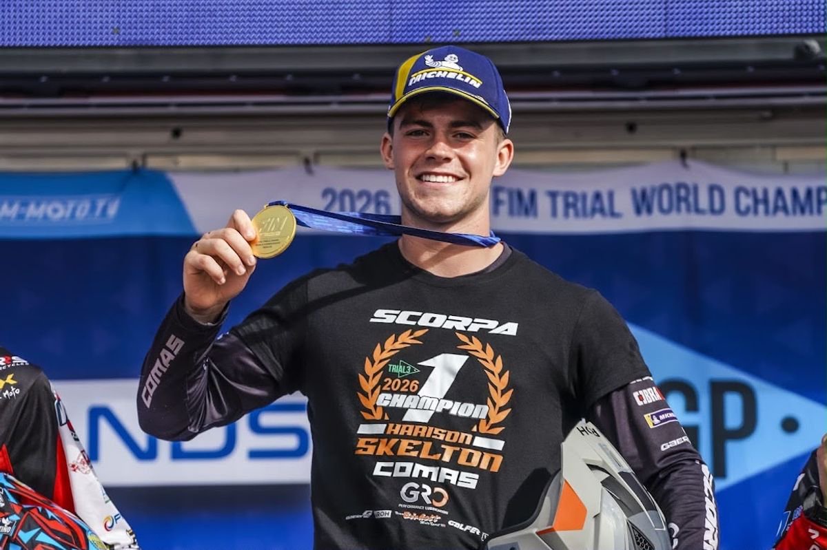 World champion Harison Skelton, from Ingleby Barwick