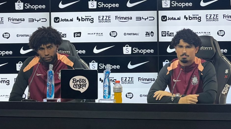 Hugo souza e andre ramalho concederam entrevista
