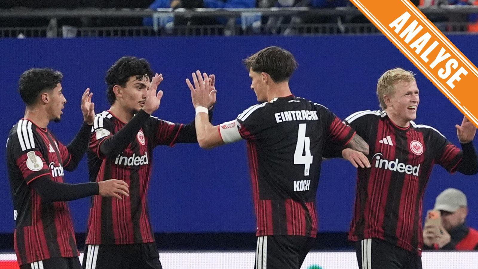 Mit dem Endergebnis vom Pokalduell könnte die SGE in der Ligapartie auch leben.