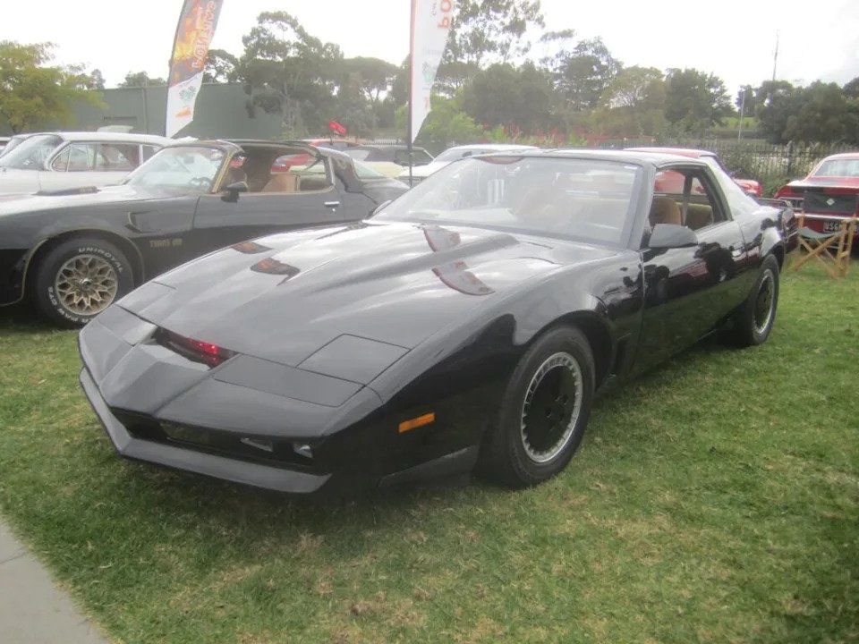 Black 1982 Pontiac Firebird Trans Am parked outdoors