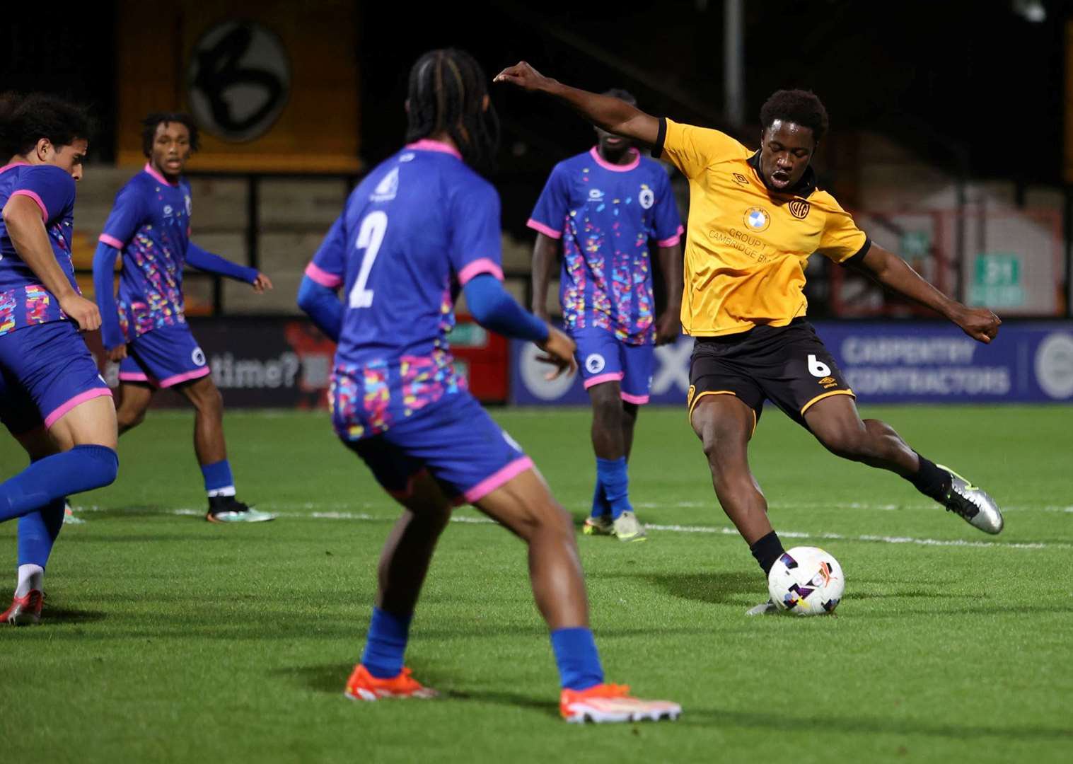 Cambridge United's young defender Jordan Yakubu. Picture: Ben Phillips
