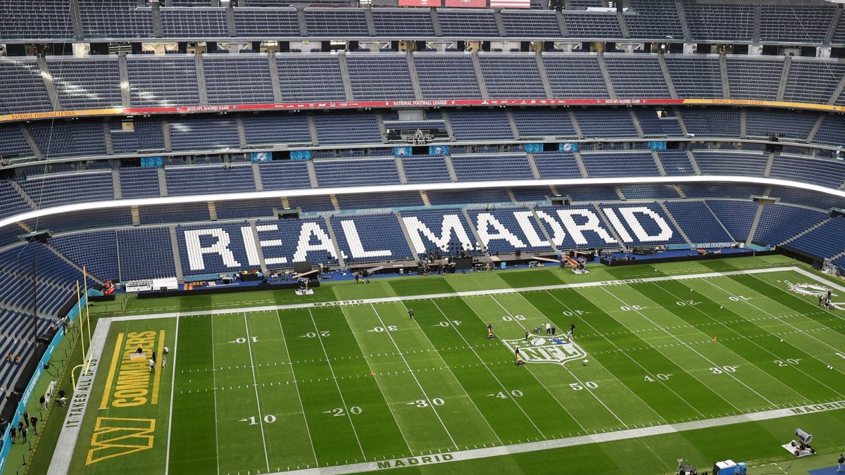 Real Madrid to replace Bernabéu pitch after NFL fixture