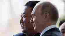 Shugaban Rasha Vladimir Putin da na Koriya ta Arewa Kim Jong Un