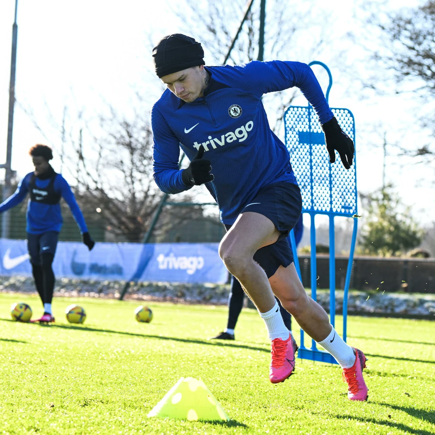 Chelsea's New Signing Mikhailo Mudryk Dazzles In Training For The First ...