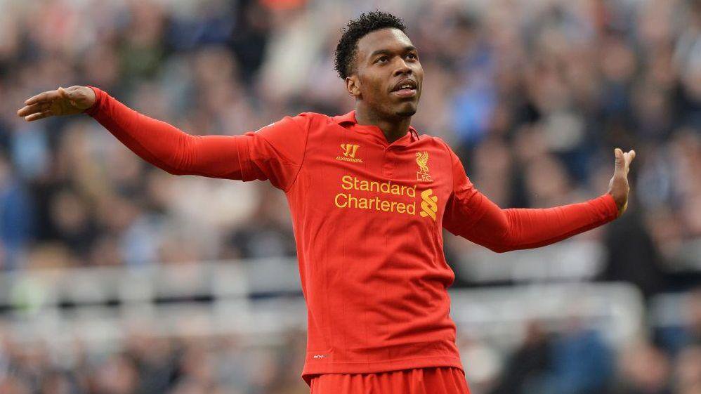Daniel Sturridge celebrates