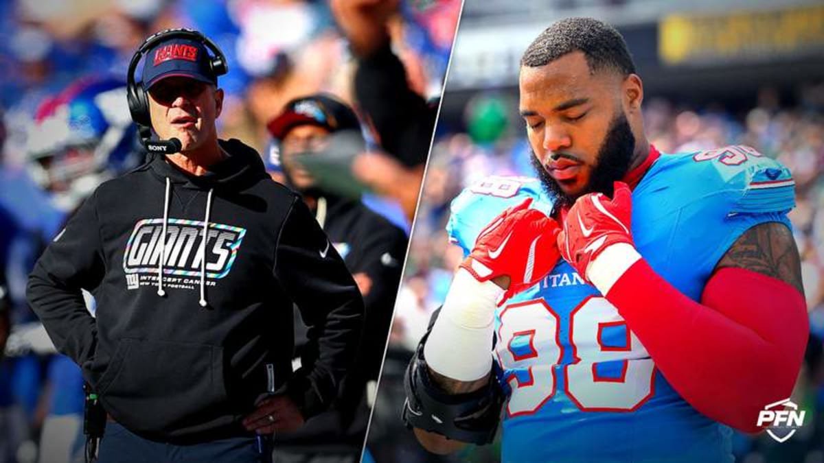‘Zero Motion,’ ‘Always Undermining (Joe) Shoen’ -- NFL Fans React to Giants HC John Harbaugh’s Direct Contact With Titans Owner for Jeffery Simmons Trade
