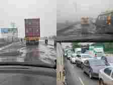Mumbai-Nashik Highway Traffic: Potholes and Congestion Cause Major Delays, Commuters Demand Action | Mumbai-Nashik Highway Traffic: Potholes and Congestion Cause Major Delays, Commuters Demand Action