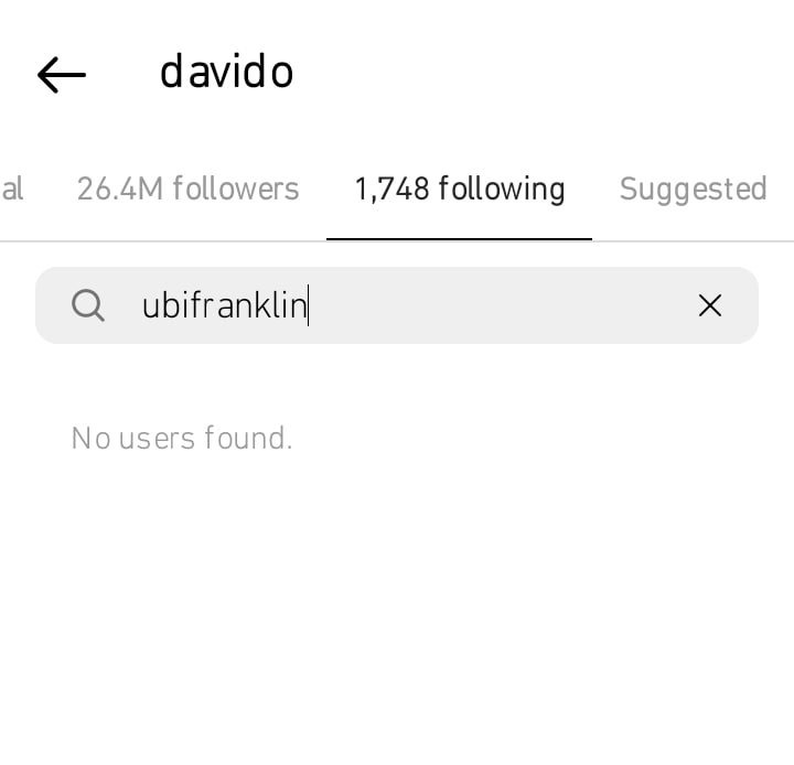 Davido cut ties with Ubi Franklin