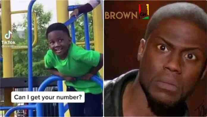 4-year-old boy asks a woman's number because he wants to be her boyfriend (Video)