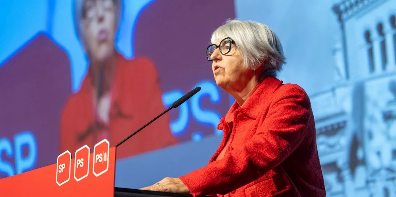 SP-Kongress in Thun: Baume-Schneider warnt vor AHV-Krise und ruft zur Mobilisierung auf