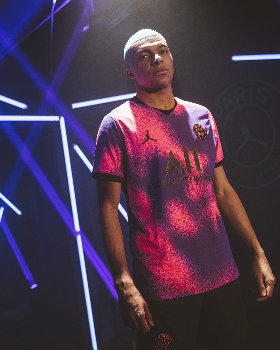 Paris Saint-Germain have had a pink kit colour in the last two seasons