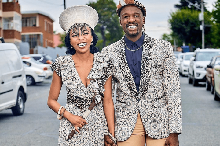 PICS: The Wife's Bonko Khoza and spouse Lesego share stunning Umembeso  photos