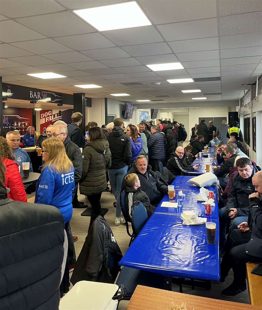 Bar 94 at Inverness Caledonian Thistle. Picture: Will Clark