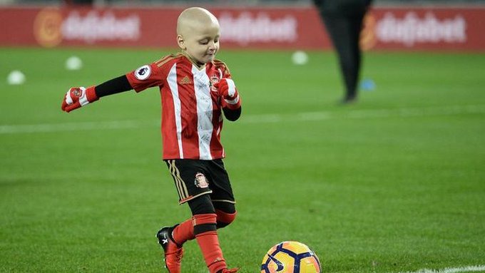 The football-mad six-year-old captured the hearts of Brits