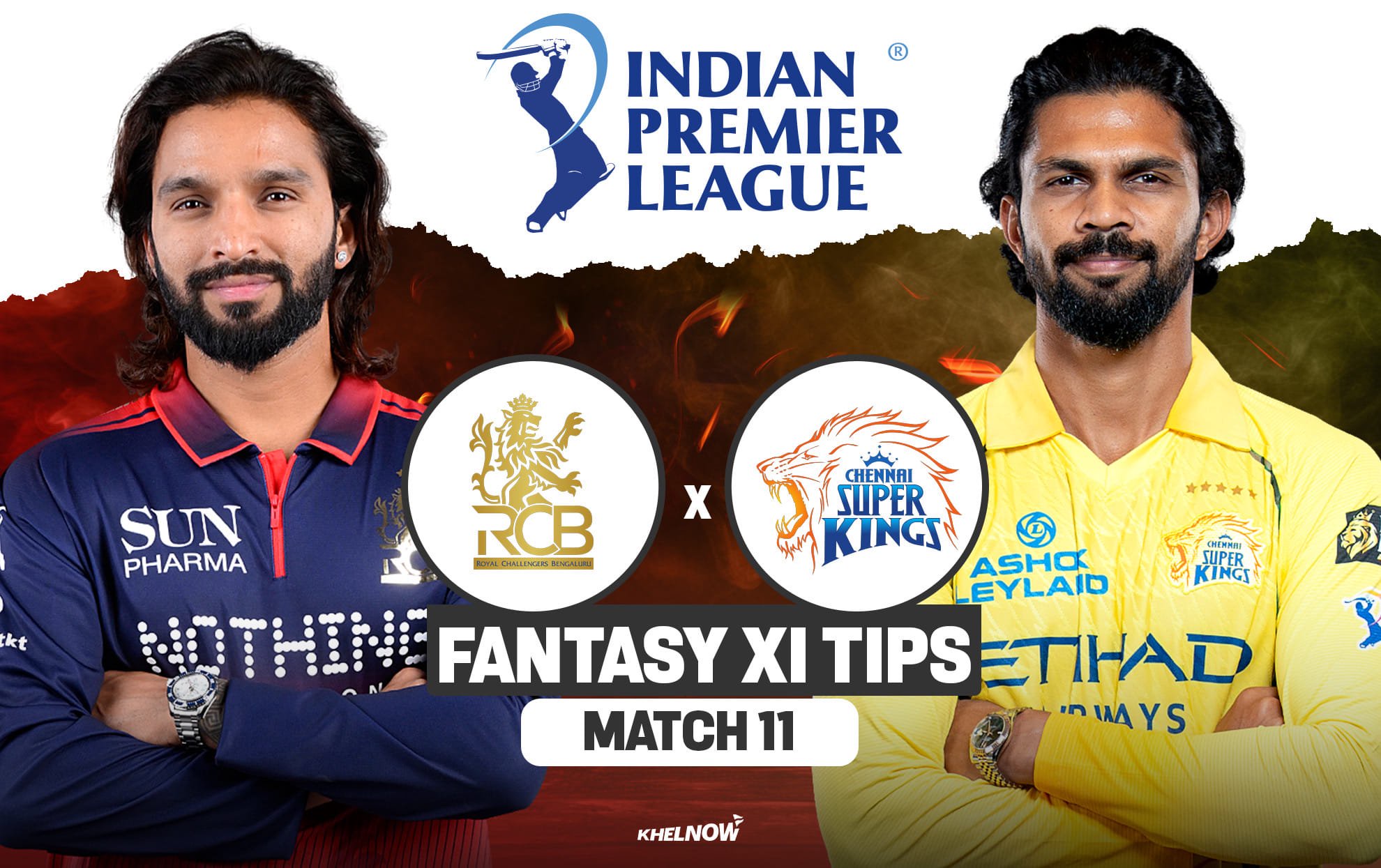 RCB vs CSK Dream11 Prediction, Dream11 Playing XI, Today Match 11, IPL 2026