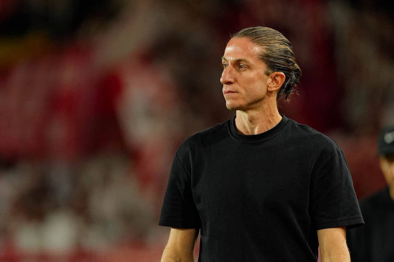 Filipe Luis, entraîneur de l'AS Monaco.