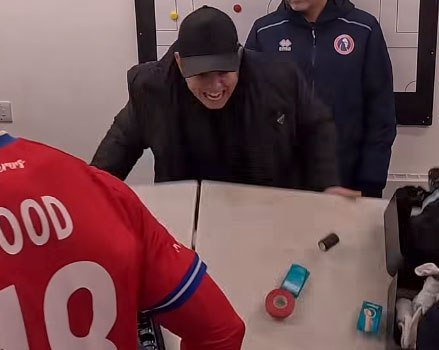 Marc White's half-time dressing room rant