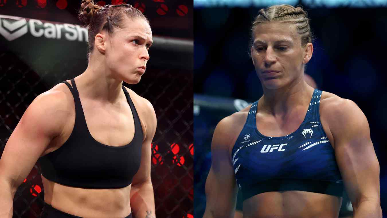 Ronda Rousey and UFC Champion Kayla Harrison
