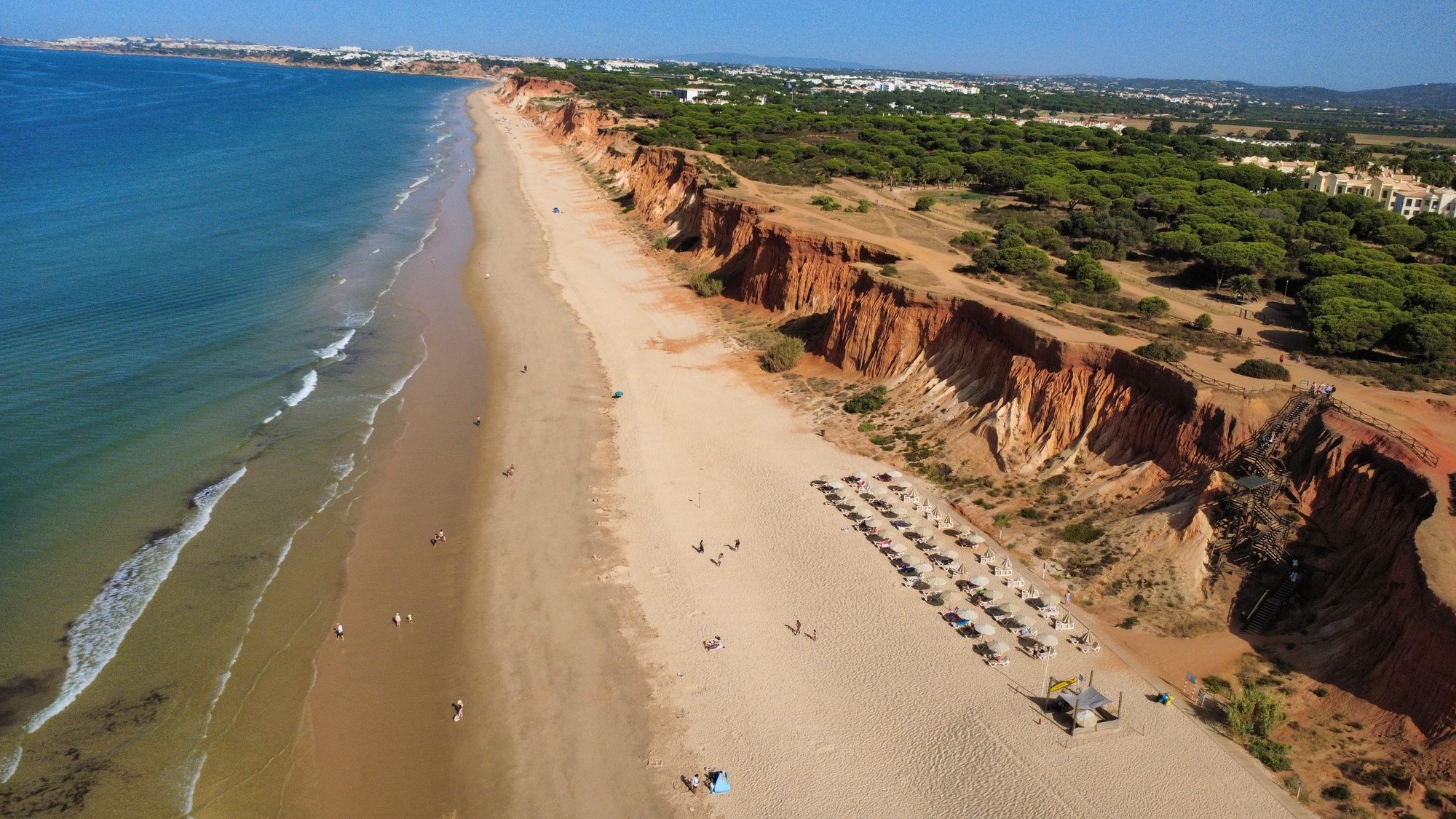Praia da Falésia, near Els Club Vilamoura, is one of the region's top destinations.