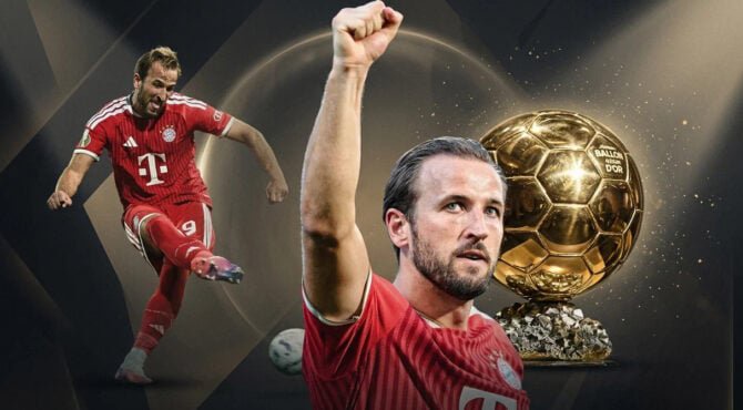 Harry Kane, longtemps privé de titres, désormais Ballon d’Or