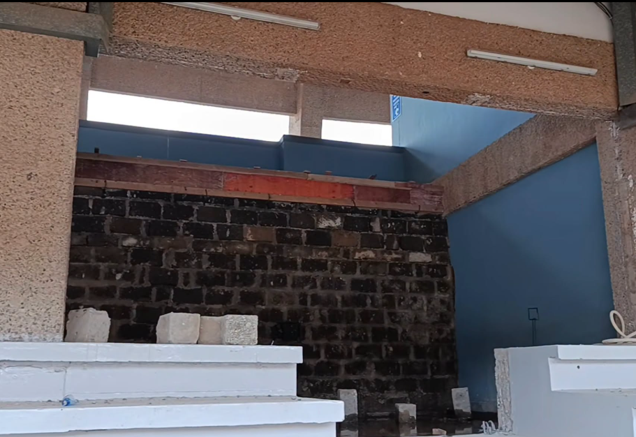 The skyboxes under construction at Kasarani Stadium ahead of 2027 AFCON. PHOTO/https://www.facebook.com/profile.php?id=61577877909017