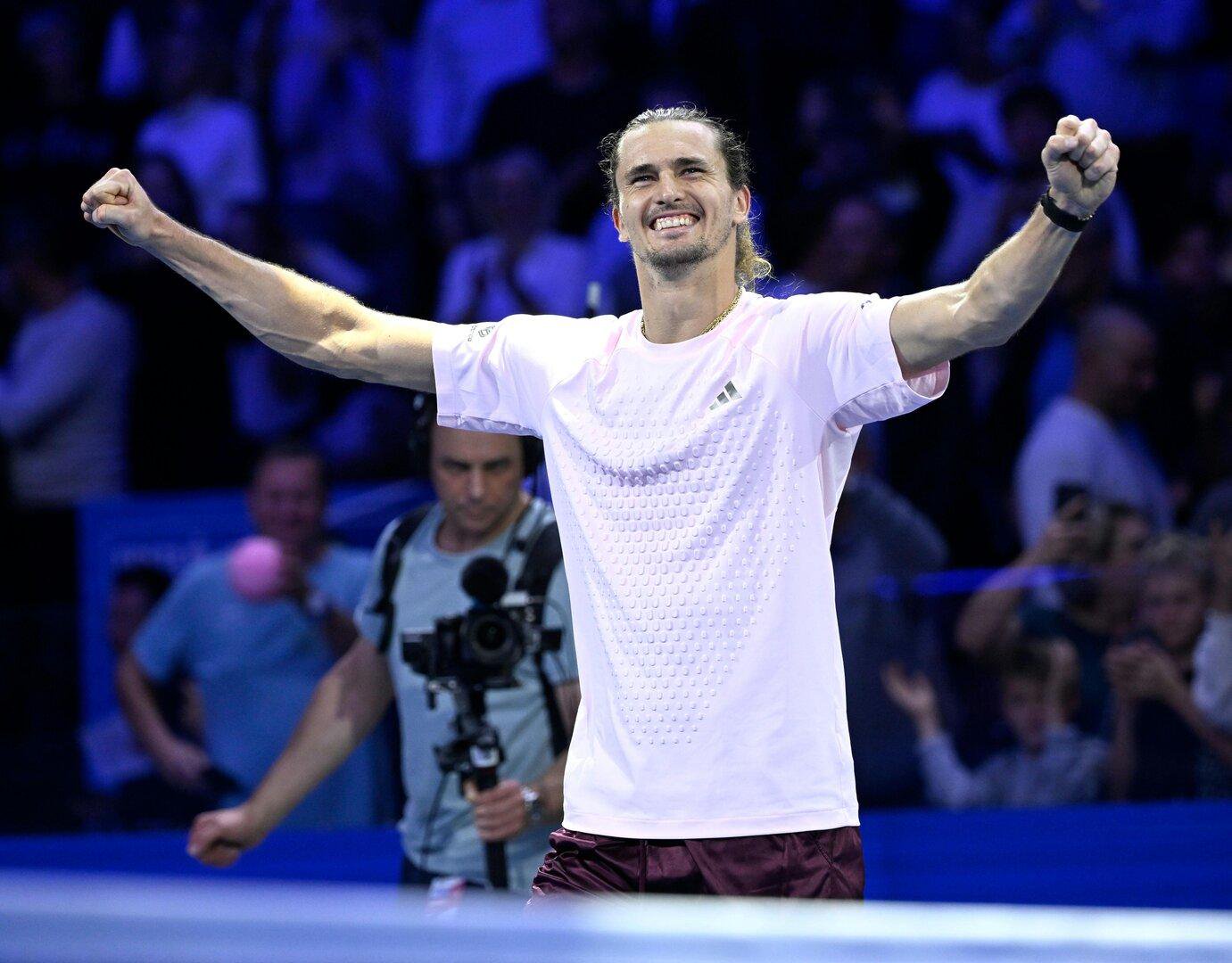 Alexander Zverev jubelte in Wien besonders emotional 