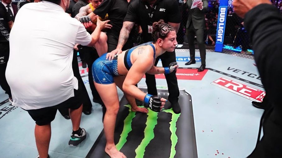 Ailin Perez engatou uma sequência de sete vitórias seguidas e vem se destacando no UFC