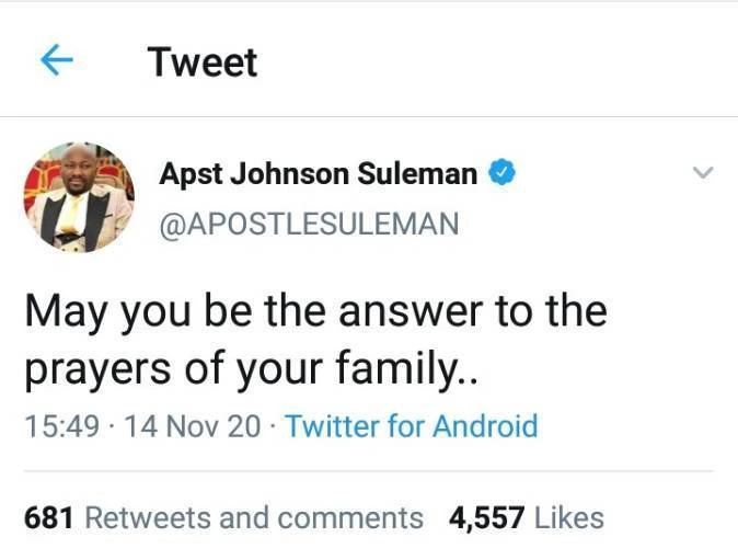 Apostle Johnson Suleman Releases Another Powerful Prophecy 1