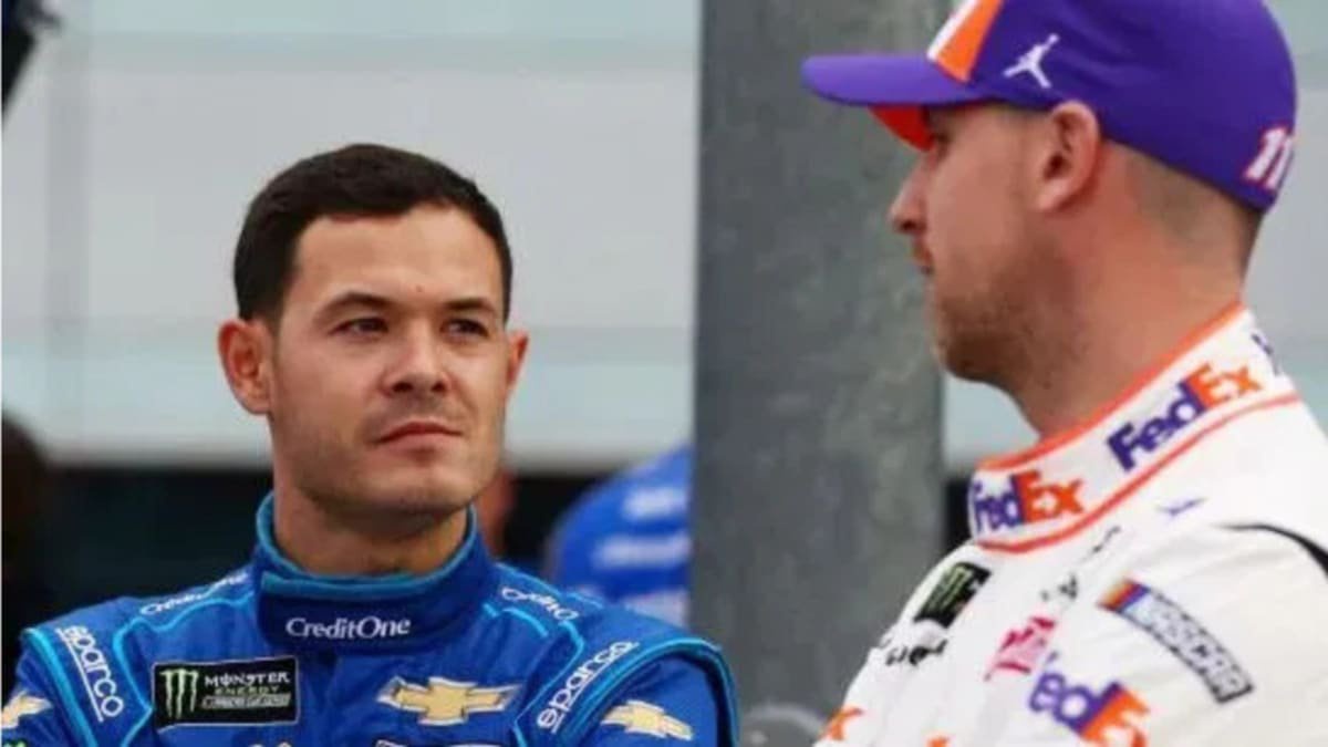 Denny Hamlin and Kyle Larson ©Credits- IMAGO