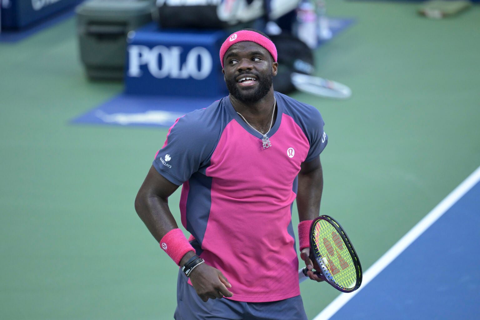 Frances Tiafoe plays at the 2026 US Open