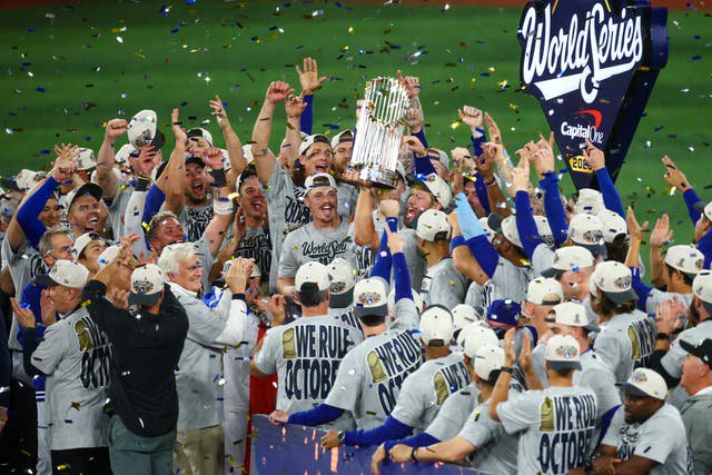 The LA Dodgers’ had won back-to-back World Series before this year